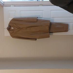 Leather Jacket/Pants Set Size Jacket 16 Pants 18